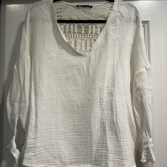 Zara gauze top - Picture 1 of 1